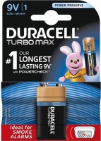 Купить аккумулятор / батарейка Duracell 1xKrona Turbo Max MX1604  по цене от 209 грн.