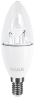 Купити лампочка Maxus 1-LED-531 C37 CL-C 6W 3000K E14  за ціною від 40 грн.