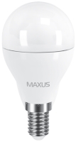 Купить лампочка Maxus 1-LED-543 G45 F 6W 3000K E14  по цене от 40 грн.