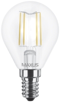 Купити лампочка Maxus 1-LED-547 G45 FM 4W 3000K E14  за ціною від 62 грн.