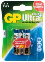 Купить аккумулятор / батарейка GP Ultra Plus 2xAA  по цене от 63 грн.