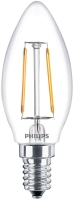 Купити лампочка Philips LED Filament B35 2.3W 2700K E14  за ціною від 101 грн.