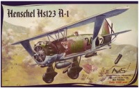 Купить сборная модель AVIS Henschel Hs123 A-1 (1:72): цена от 434 грн.