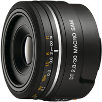 Купити об'єктив Sony 30mm f/2.8 A DT Macro  за ціною від 7956 грн.