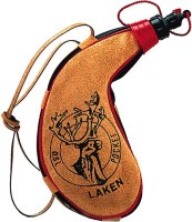 Купить фляга Laken Leather Canteen 0.5L Kidney Shape  по цене от 347 грн.