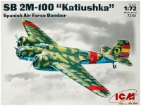 Купить сборная модель ICM SB 2M-100 Katiushka (1:72)  по цене от 546 грн.