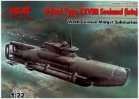 Купить збірна модель ICM U-Boat Type XXVII Seehund (late) (1:72): цена от 616 грн.