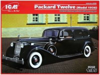 Купить сборная модель ICM Packard Twelve (Model 1936) (1:35)  по цене от 1213 грн.