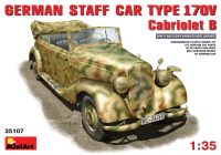 Купить сборная модель MiniArt Staff Car Type 170V Cabriolet B (1:35)  по цене от 1317 грн.