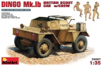 Купить сборная модель MiniArt Dingo Mk.Ib British Scout Car w/Crew (1:35)  по цене от 872 грн.