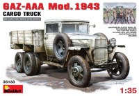 Купить сборная модель MiniArt GAZ-AAA Mod. 1943 Cargo Truck (1:35)  по цене от 1652 грн.