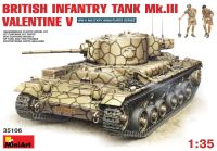Купить сборная модель MiniArt Infantry Tank Mk.III Valentine V w/Crew (1:35)  по цене от 910 грн.