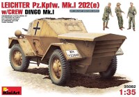 Купити збірна модель MiniArt Leichter Pz.Kpfw. Mk.I 202(e) w/Crew (1:35)  за ціною від 1164 грн.