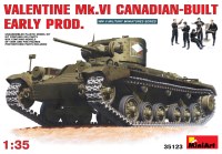 Купити збірна модель MiniArt Valentine Mk.VI Canadian-Built Early Prod. (1:35)  за ціною від 1447 грн.