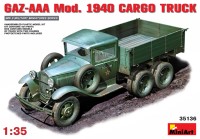 Купити збірна модель MiniArt GAZ-AAA Mod. 1940 Cargo Truck (1:35)  за ціною від 1400 грн.