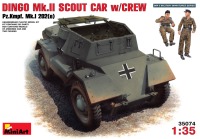 Купить сборная модель MiniArt Dingo Mk.II Scout Car w/Crew (1:35)  по цене от 1164 грн.