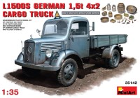 Купить сборная модель MiniArt MB 1500S German 4x2 Cargo Truck (1:35)  по цене от 822 грн.