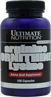 Купить аминокислоты Ultimate Nutrition Arginine/Ornithine/Lysine (100 cap) по цене от 652 грн.