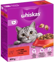 Купити корм для кішок Whiskas Adult Beef 800 g  за ціною від 231 грн.