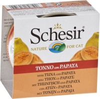 Купити корм для кішок Schesir Adult Canned Tuna/Papaya 75 g  за ціною від 84 грн.