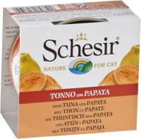 Купити корм для кішок Schesir Adult Canned Tuna/Papaya 75 g  за ціною від 93 грн.