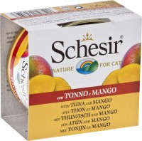 Купити корм для кішок Schesir Adult Canned Tuna/Mango 75 g  за ціною від 72 грн.