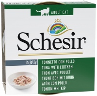 Купити корм для кішок Schesir Adult Canned Chicken/Tuna 85 g  за ціною від 84 грн.