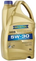 Купити моторне мастило Ravenol HDS 5W-30 5L  за ціною від 2086 грн.