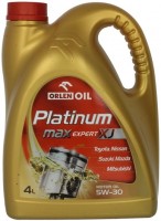 Купить моторное масло Orlen Platinum MaxExpert XJ 5W-30 4L  по цене от 650 грн.