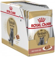 Купить корм для кішок Royal Canin British Shorthair Gravy Pouch 12 pcs: цена от 571 грн.