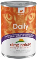 Купити корм для кішок Almo Nature Adult DailyMenu Rabbit 400 g  за ціною від 95 грн.