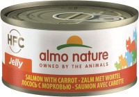 Купити корм для кішок Almo Nature HFC Jelly Salmon/Carrot  за ціною від 69 грн.