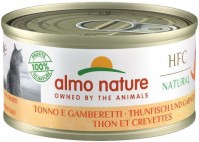 Купить корм для кошек Almo Nature HFC Natural Tuna/Shrimps 70 g: цена от 69 грн.