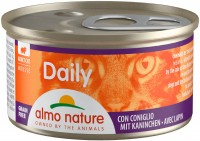 Купити корм для кішок Almo Nature Adult DailyMenu Mousse Rabbit 85 g за ціною від 45 грн.