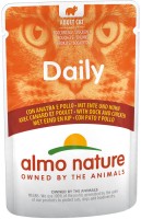 Купити корм для кішок Almo Nature Adult DailyMenu Chicken/Duck 70 g  за ціною від 39 грн.