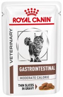 Купити корм для кішок Royal Canin Gastro Intestinal Moderate Calorie Pouch 12 pcs  за ціною від 648 грн.