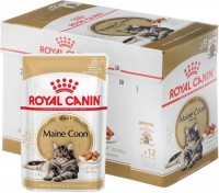 Купити корм для кішок Royal Canin Maine Coon Gravy Pouch 12 pcs  за ціною від 635 грн.