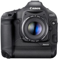 Купить фотоаппарат Canon EOS 1D Mark IV body  по цене от 71361 грн.