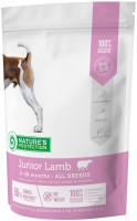 Купить корм для собак Natures Protection Junior All Breeds Lamb 500 g  по цене от 206 грн.