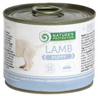 Купить корм для собак Natures Protection Puppy Canned Lamb 200 g  по цене от 96 грн.
