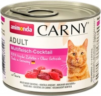 Купити корм для кішок Animonda Adult Carny Multi-Meat Cocktail 200 g  за ціною від 51 грн.