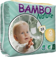 Купити підгузки Bambo Nature Diapers 3 (/ 33 pcs) за ціною від 322 грн.