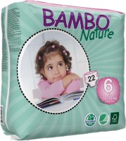 Купити підгузки Bambo Nature Diapers 6 (/ 22 pcs) за ціною від 280 грн.