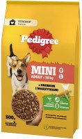 Купити корм для собак Pedigree Adult Mini Breed Chicken 500 g  за ціною від 83 грн.