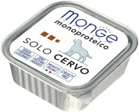 Купить корм для собак Monge Monoprotein Solo Venison 150 g: цена от 91 грн.