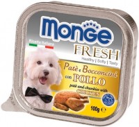 Купить корм для собак Monge Fresh Pate Chicken 100 g  по цене от 38 грн.