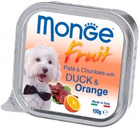 Купити корм для собак Monge Fruit Pate Duck/Orange 100 g  за ціною від 50 грн.