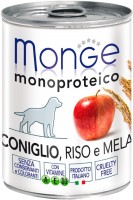 Купити корм для собак Monge Monoprotein Fruits Rabbit/Rice/Apple 400 g  за ціною від 180 грн.
