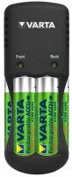 Купить зарядка для акумуляторної батарейки Varta Pocket Charger + 4xAA 2600 mAh: цена от 1352 грн.
