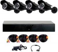 Купити комплект відеоспостереження CoVi Security AHD-4W Kit  за ціною від 7031 грн.